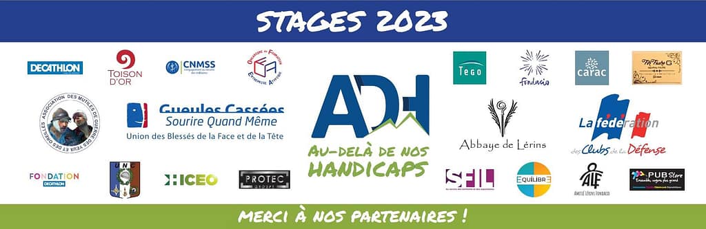 Stage St Honorat IX avril 2023 ADH partenaires