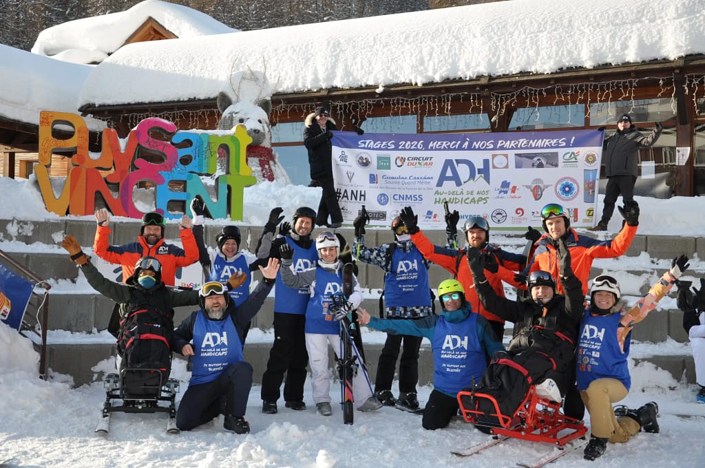 Association Au delà de nos handicaps Stage ski adapté V du 1er au 8 février 2026 (3)