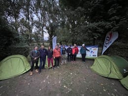 bivouac Entrainement Raid de la Voie Sacrée septembre 2023 ADH