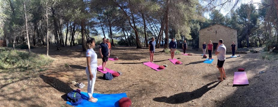 Stage St Honorat IX avril 2023 ADH yoga