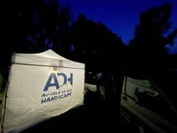 installation tente bivouac Entrainement Raid de la Voie Sacrée septembre 2023 ADH