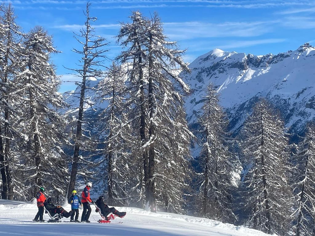Association Au delà de nos handicaps Stage ski adapté V du 1er au 8 février 2026 (2)