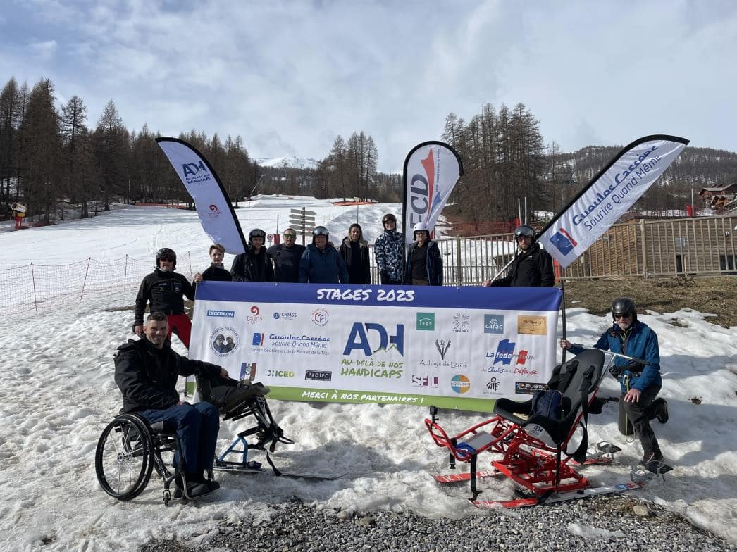 Championnat ski FCD ADH 2023 partenaires