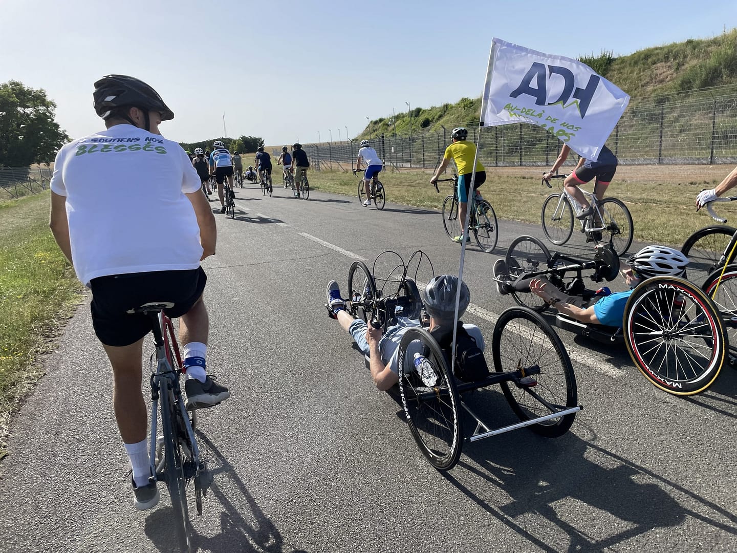 PARTICIPATION au raid de la voie sacree Association ADH