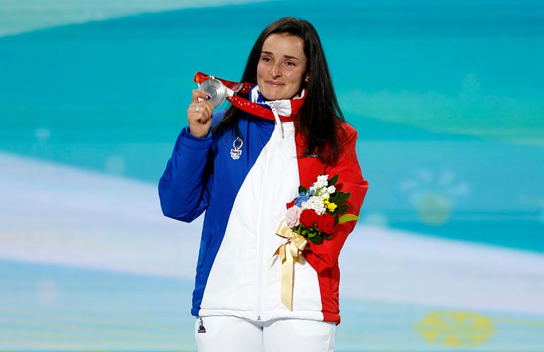 Les Jeux Paralympiques d'hiver de Pékin médaille argent Marie bochet ADH