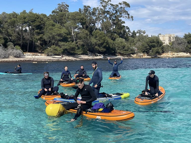 Stage St Honorat IX avril 2023 ADH paddle