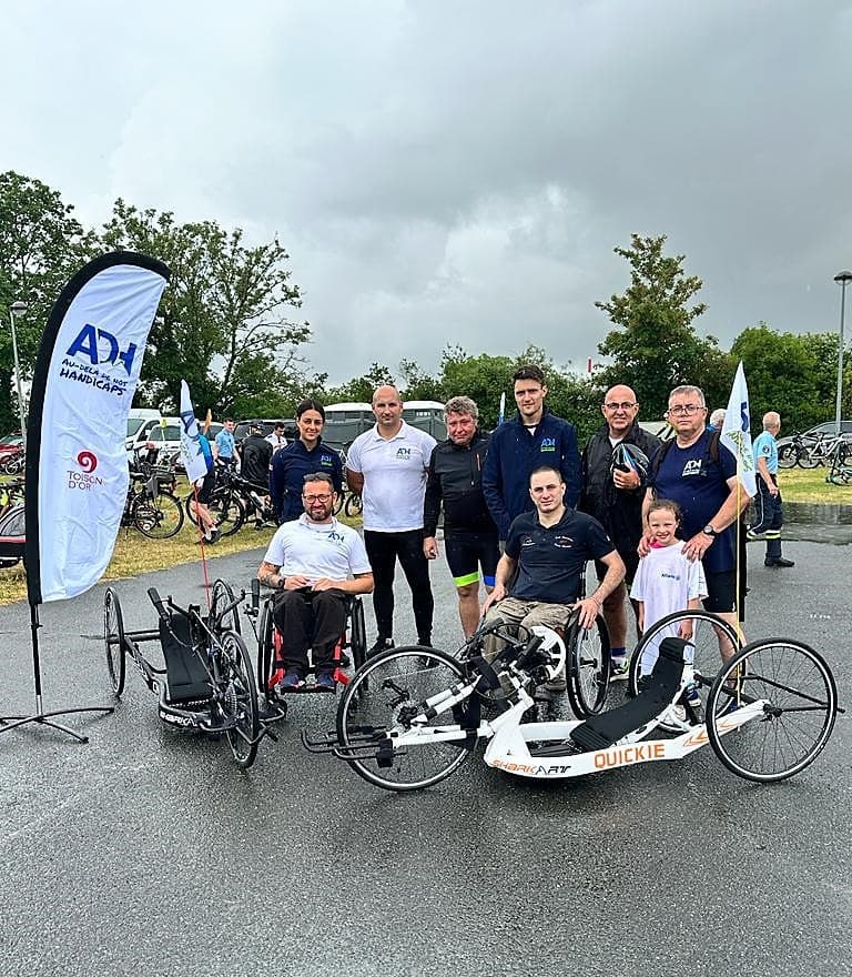 Equipe sport handi ADH associaiton 3V avord