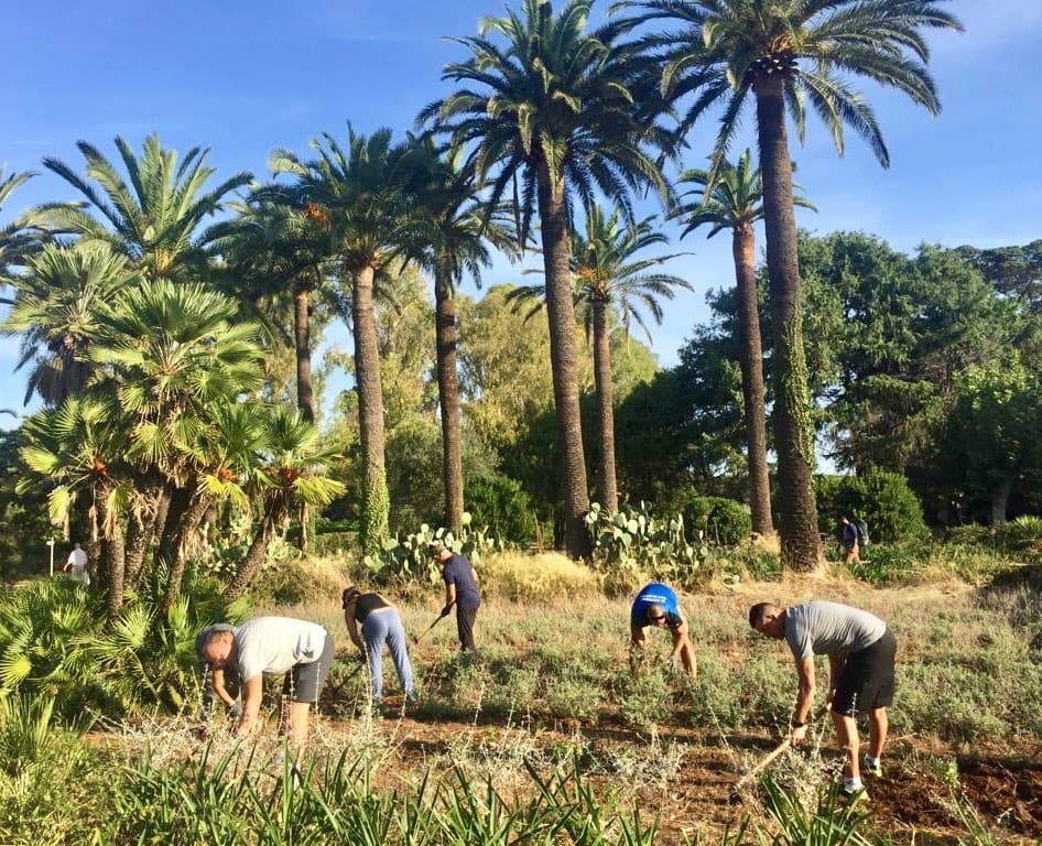 projet maible travail terre soldats blesses